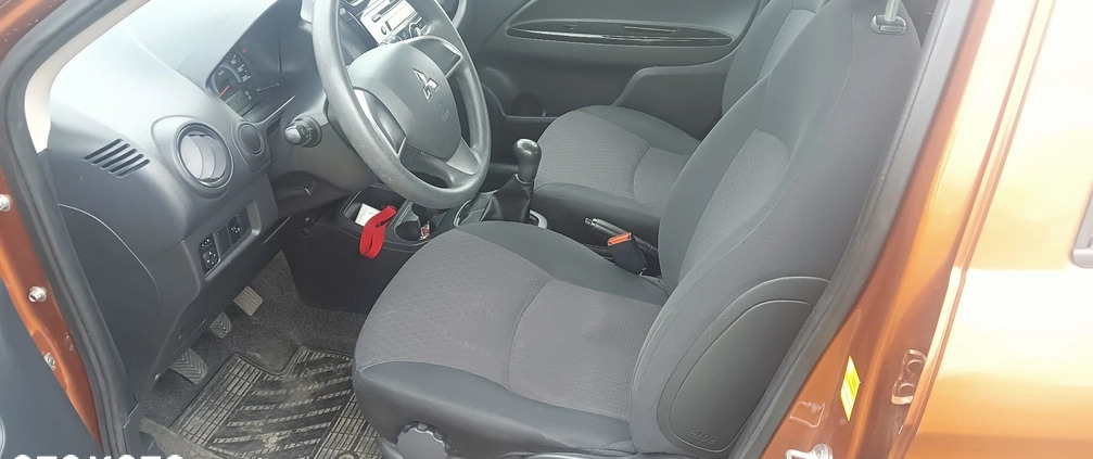 Mitsubishi Space Star cena 25300 przebieg: 82100, rok produkcji 2017 z Kolonowskie małe 191